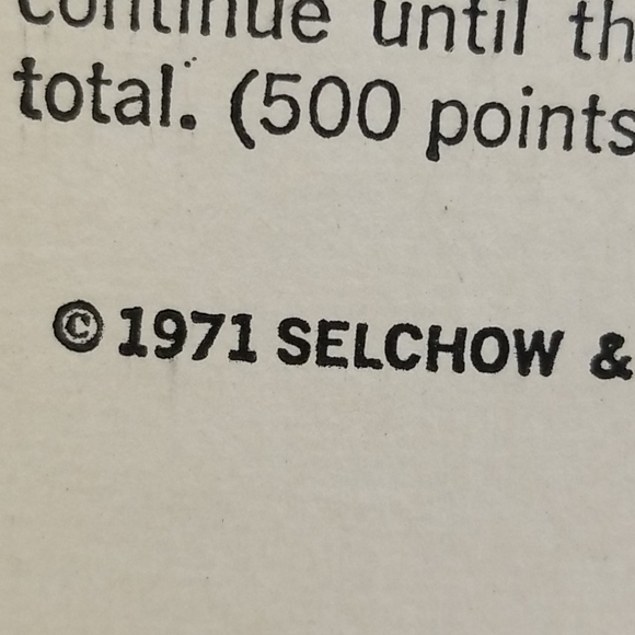 Vintage 1971 scrabble sentence cube game - Picture 4 of 5